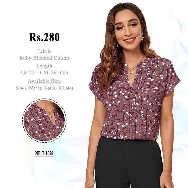 Multicolour_Georgette_Printed_Top_for_Women