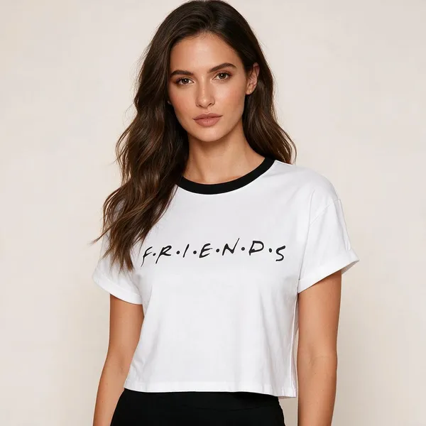 White_Cotton_Graphic_Short_Sleeve_Crop_Top_For_Women_-_Pack_of_2