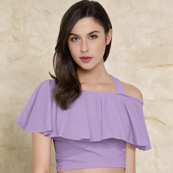 Purple_Knitted_Ruffle_Off_Shoulder_Top_For_Women_-_Pack_of_2