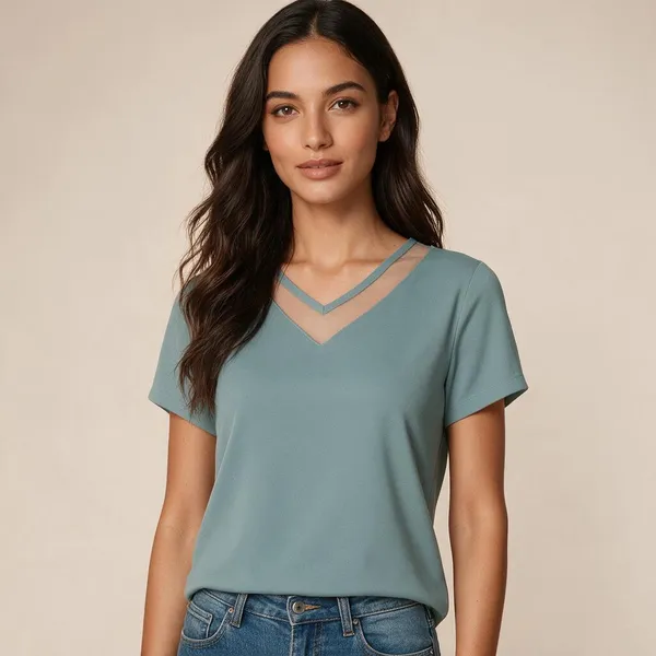 Light_Green_Knitted_Short_Sleeve_Crop_Top_For_Women_-_Pack_of_2