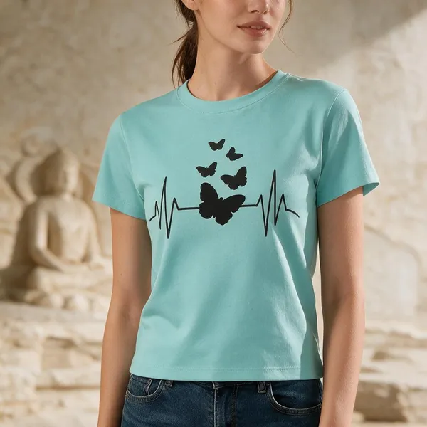 Turquoise_Cotton_Regular_Fit_Graphic_T-Shirt_For_Women_-_Pack_of_2