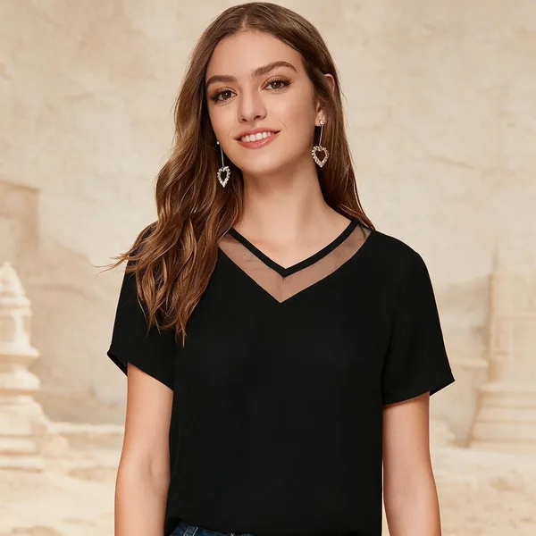 Black_Knitted_Regular_Fit_Top_For_Women_-_Pack_of_2