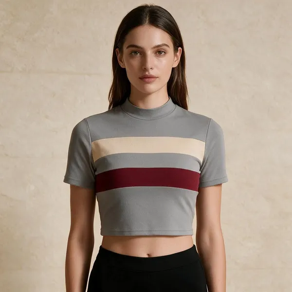 Grey_Knitted_Striped_Crop_Top_For_Women_-_Pack_of_2