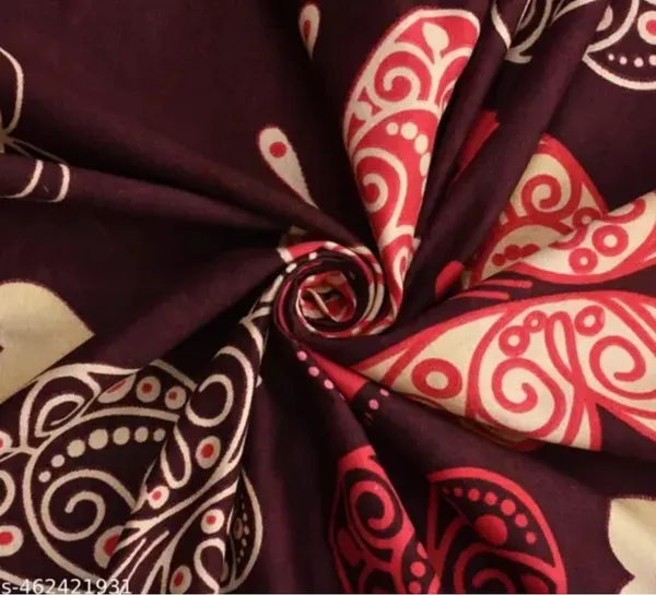 Maroon_Floral_Paisley_Print_Bedsheet