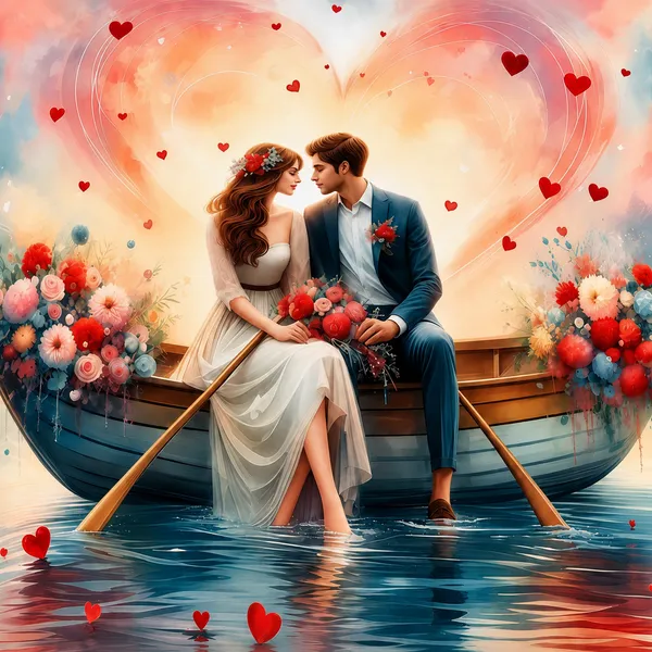 Romantic_Couple_Printed_King_Size_Bedsheet