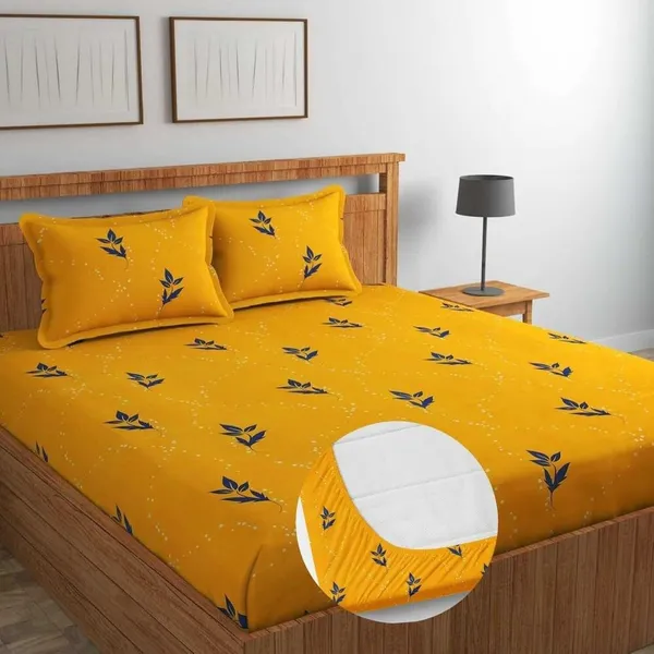 Floral_Print_Fitted_Bedsheet