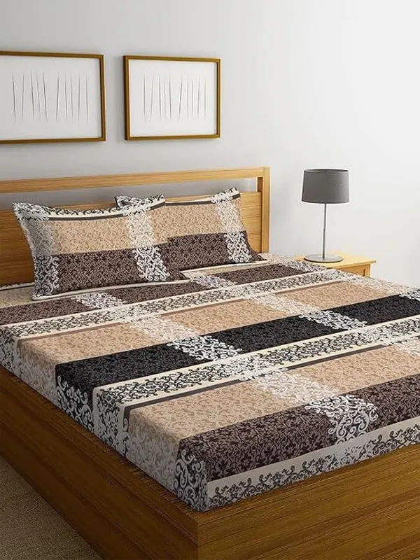 Fabric_Classic_Ornamental_Print_Fitted_Bedsheet_Set