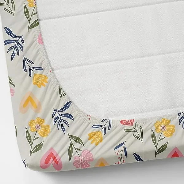 Floral_Print_Fitted_Bedsheet