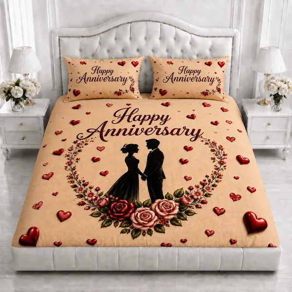 Romantic_Anniversary_Floral_Print_Bedsheet_Set