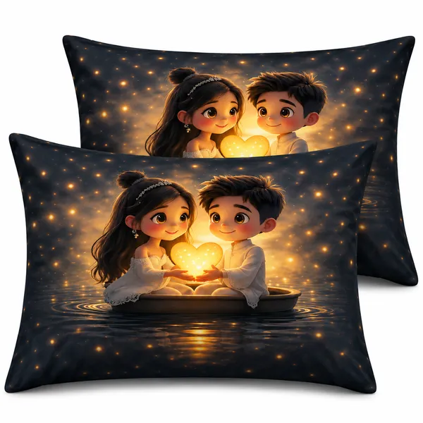 Romantic_Couple_Print_Bedsheet_Set_With_Pillow_Covers