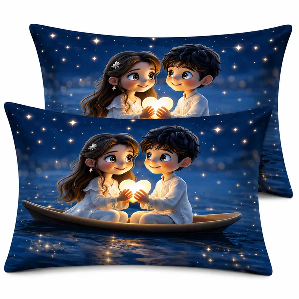 Romantic_Couple_Printed_Bedsheet_Set