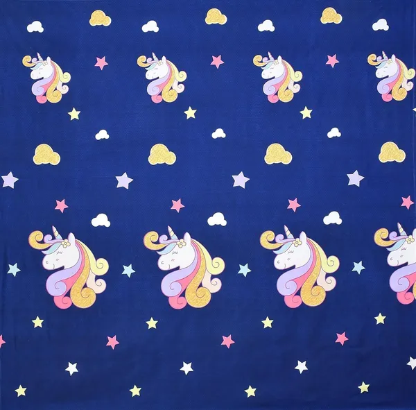 Blue_Unicorn_Print_Fitted_Bedsheet_Set