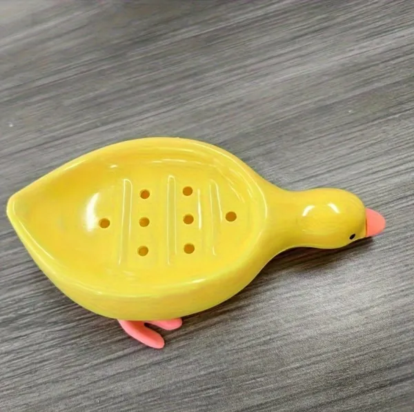 Homvora_Duck_Shape_Self_Draining_Soap_Holder_Buy_1_Get_1_Free