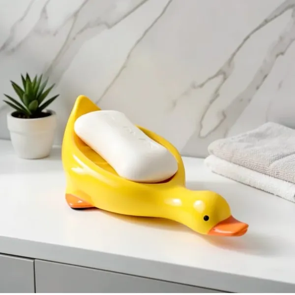 Homvora_Duck_Shape_Self_Draining_Soap_Holder_Buy_1_Get_1_Free