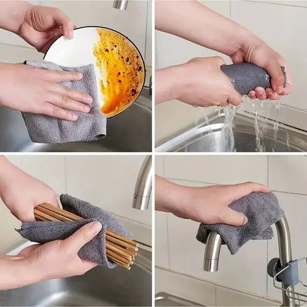 Homvora_Reusable_Microfiber_Cleaning_Cloth_Roll_Pack_Of_50_Sheets_Default_Title