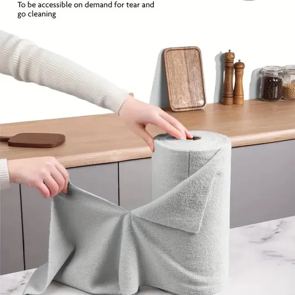 Homvora_Reusable_Microfiber_Cleaning_Cloth_Roll_Pack_Of_50_Sheets