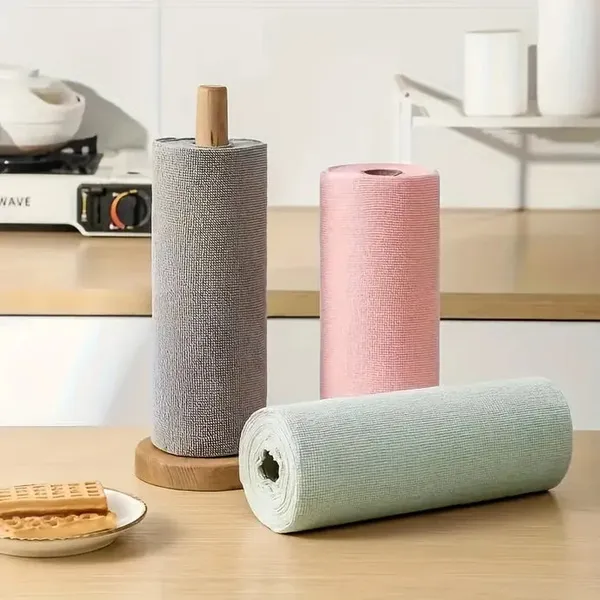 Homvora_Reusable_Microfiber_Cleaning_Cloth_Roll_Pack_Of_50_Sheets