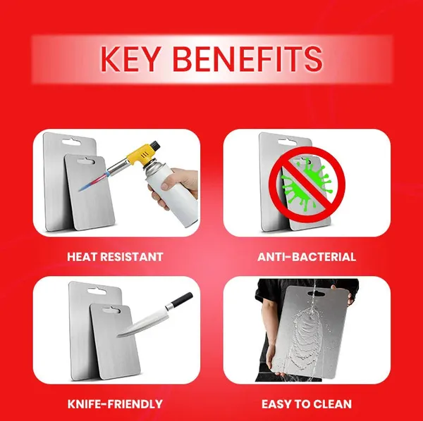 Homvora_Stainless_Steel_Cutting_And_Chopping_Board