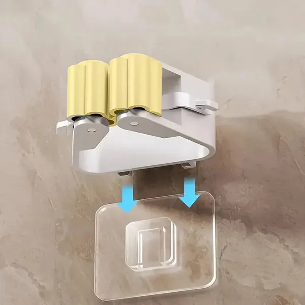 Homvora_Self_Adhesive_Mop_Holder_Wall_Mounted_Buy_1_Get_1_Free