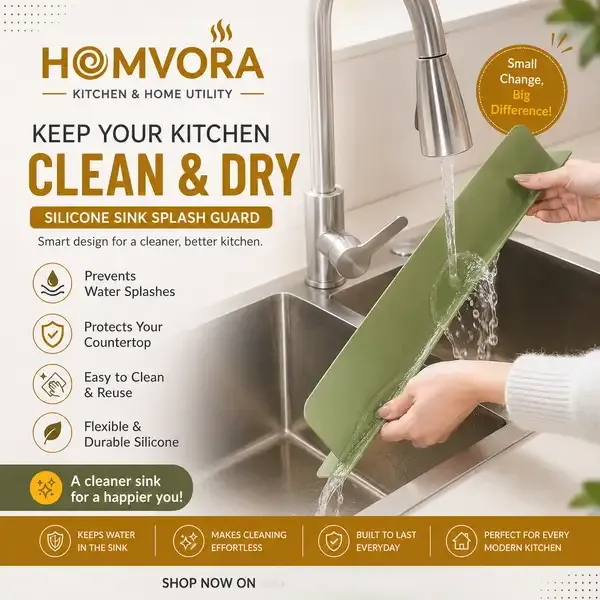 Homvora_Sink_Water_Splash_Guard_Buy_1_Get_1_Free