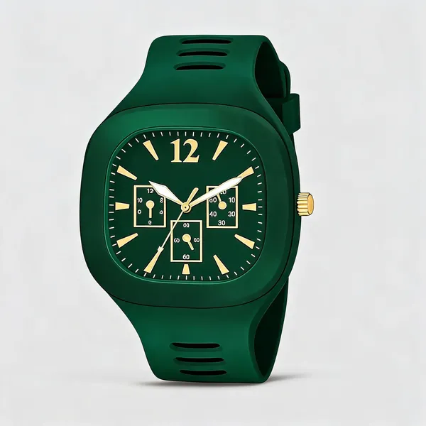 Green_Silicone_Analog_Wrist_Watch_For_Men_-_Pack_of_2