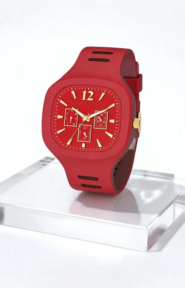Red_Rubber_Metal_Analog_Wrist_Watch_For_Men_-_Pack_of_2