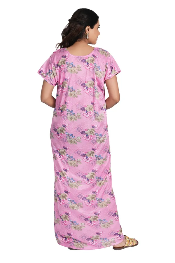 Pink_Floral_Print_Nightdress_for_Women