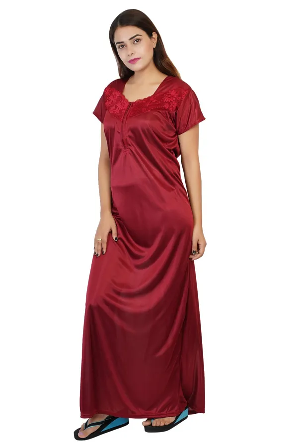 Maroon_Satin_Relaxed_Fit_Nightdress_for_Women