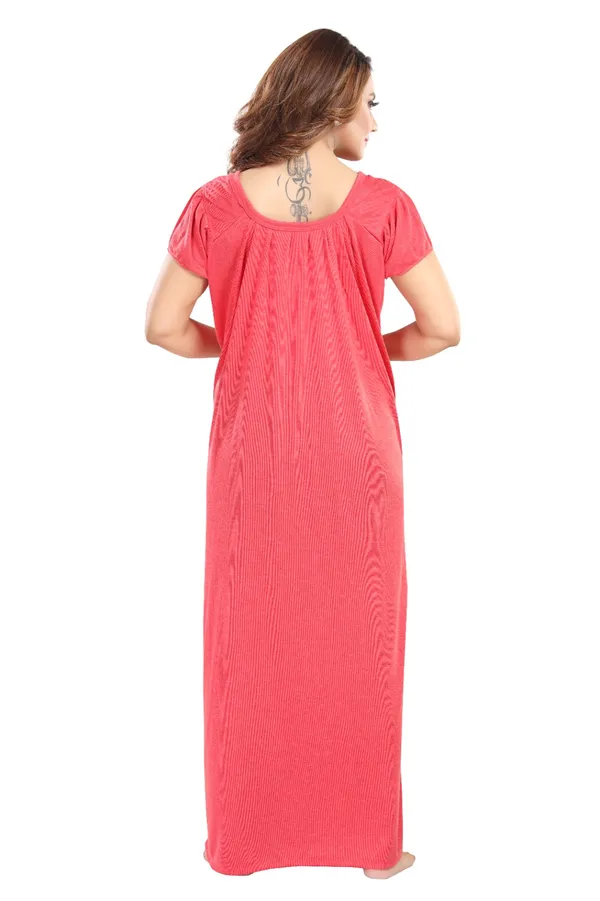 Coral_Short_Sleeve_Nightdress_for_Women