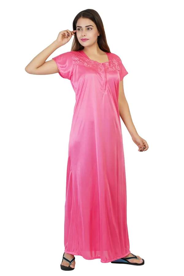 Pink_Satin_Maxi_Nightgown_for_Women