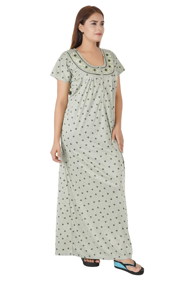 Grey_Printed_Relaxed_Fit_Nightdress_For_Women