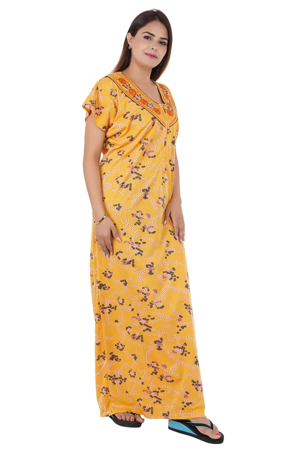 Yellow_Printed_Relaxed_Fit_Nightdress_for_Women