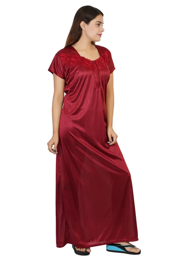Maroon_Satin_Relaxed_Fit_Nightdress_for_Women