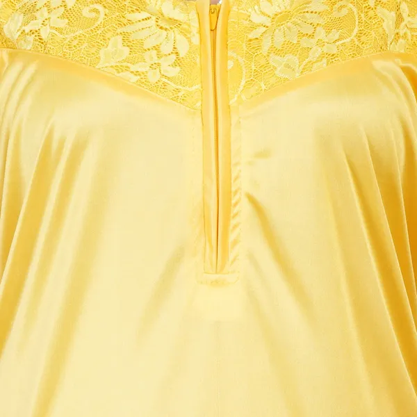 Yellow_Satin_Nightdress_for_Women