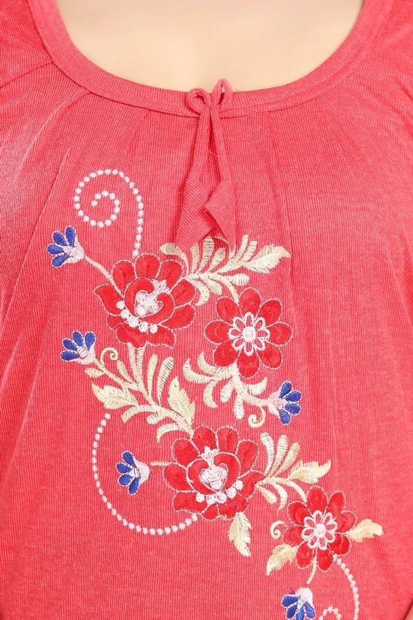 Coral_Short_Sleeve_Nightdress_for_Women