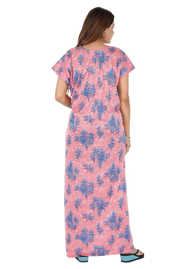 Pink_Floral_Print_Relaxed_Fit_Nightdress_for_Women
