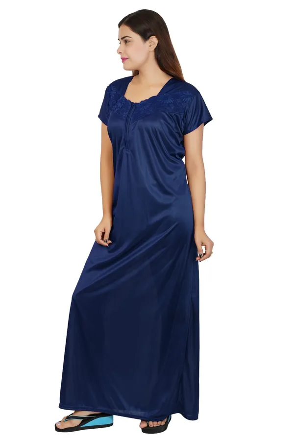Blue_Satin_Maxi_Nightdress_for_Women