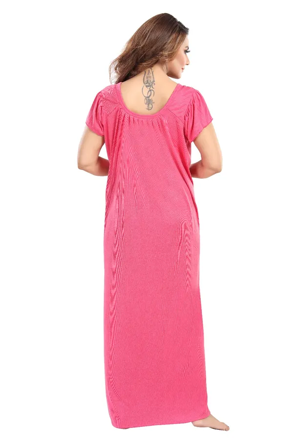 Pink_Embroidered_Long_Nightdress_for_Women