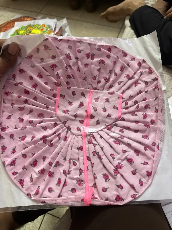 Pink_Floral_Print_Gathered_Skirt_for_Girls