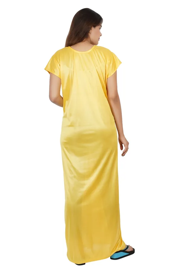 Yellow_Satin_Nightdress_for_Women