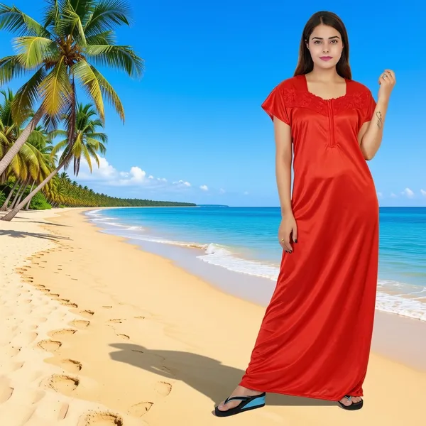 Red_Satin_Relaxed_Fit_Nightdress_For_Women