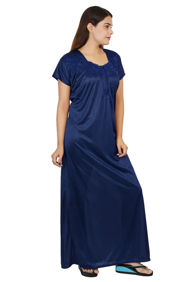 Blue_Satin_Maxi_Nightdress_for_Women