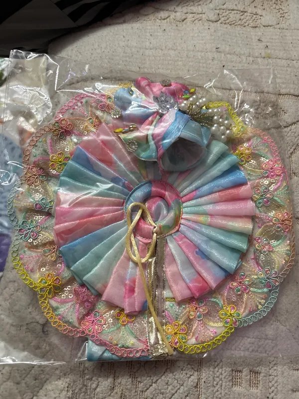 Pink_And_Blue_Embroidered_Laddu_Gopal_Poshak_Set