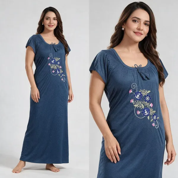 Blue_Hosiery_Floral_Relaxed_Fit_Nighty_For_Women
