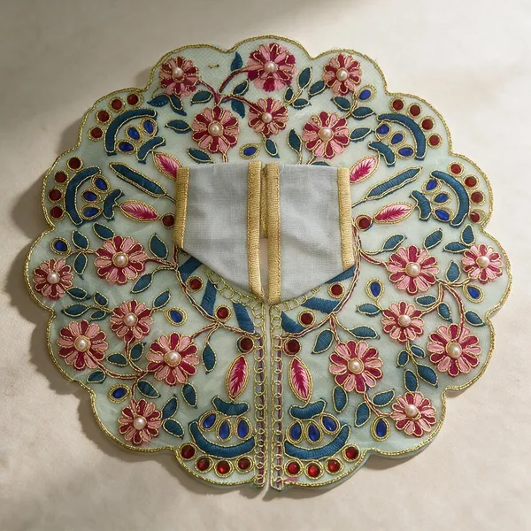 Multicolour_Net_Embroidered_Floral_Paisley_Poshak