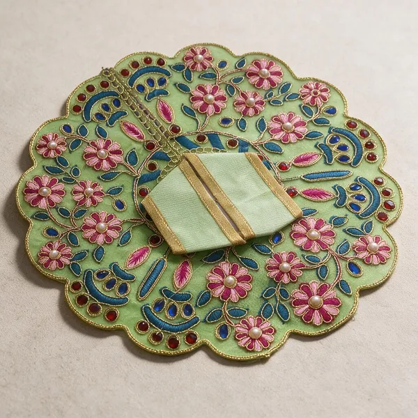 Green_Embroidered_Floral_Paisley_Poshak