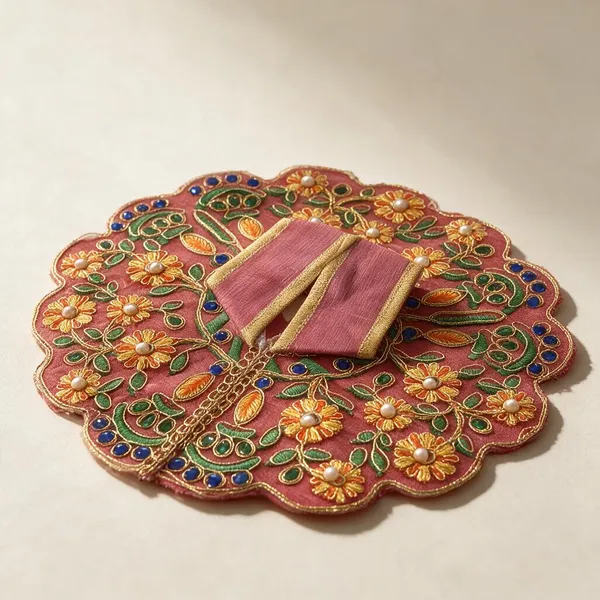 Pink_Embroidered_Floral_Scalloped_Laddu_Gopal_Poshak