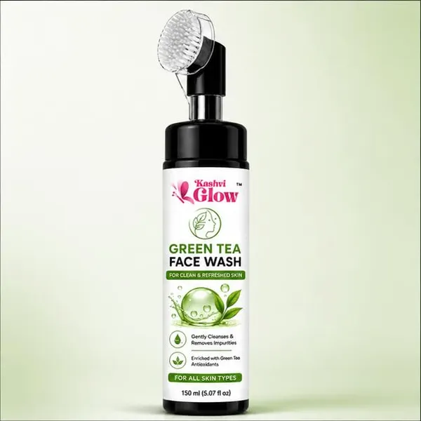 Green_Tea_Face_Wash_With_Brush