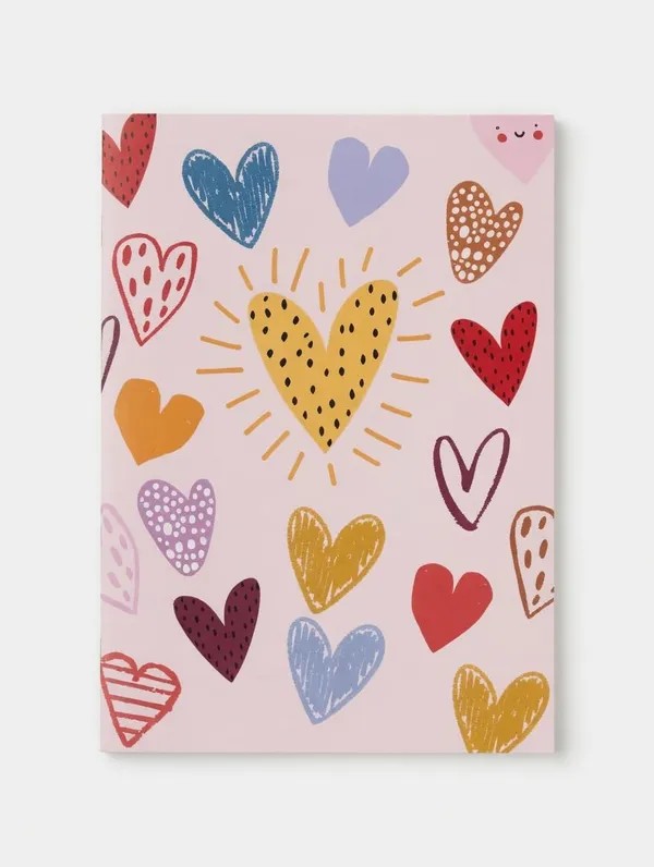 House_Of_Earthy_Multicolor_Sweet_Heart_Pocket_Notebook_Set_Of_4_Ruled