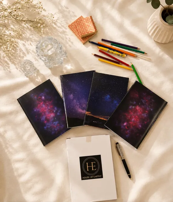 House_Of_Earthy_Galaxy_Hardcover_Ruled_Journal_Set_Of_4